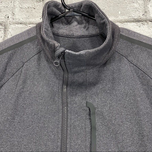Lululemon Mens Size L Full Zip Gray Jacket - Picture 3 of 10